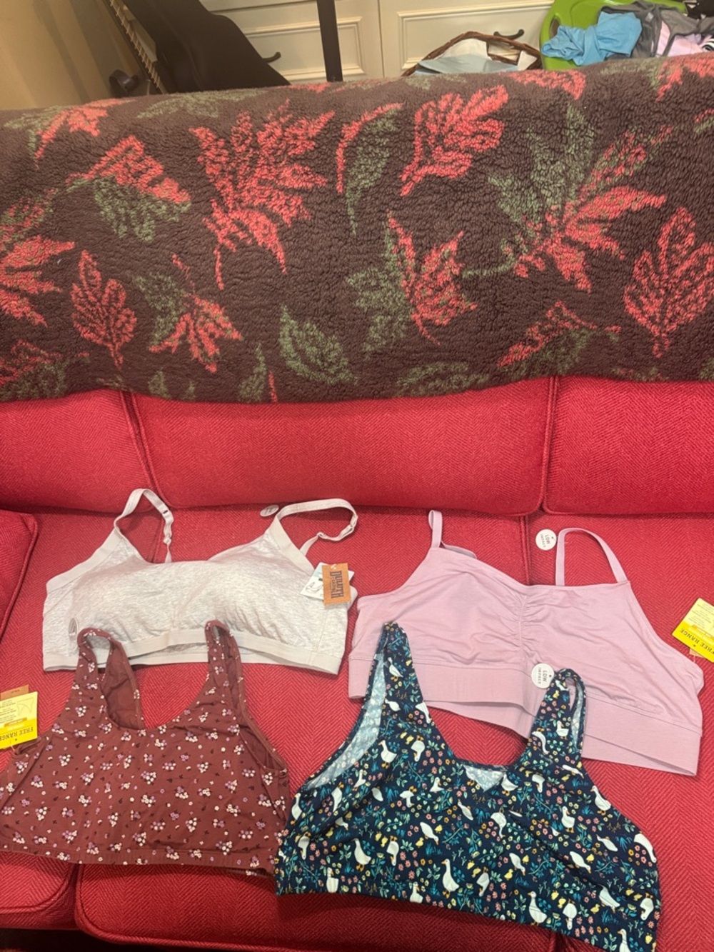 Duluth Trading Low Impact bra bundle (4 bras) NWT